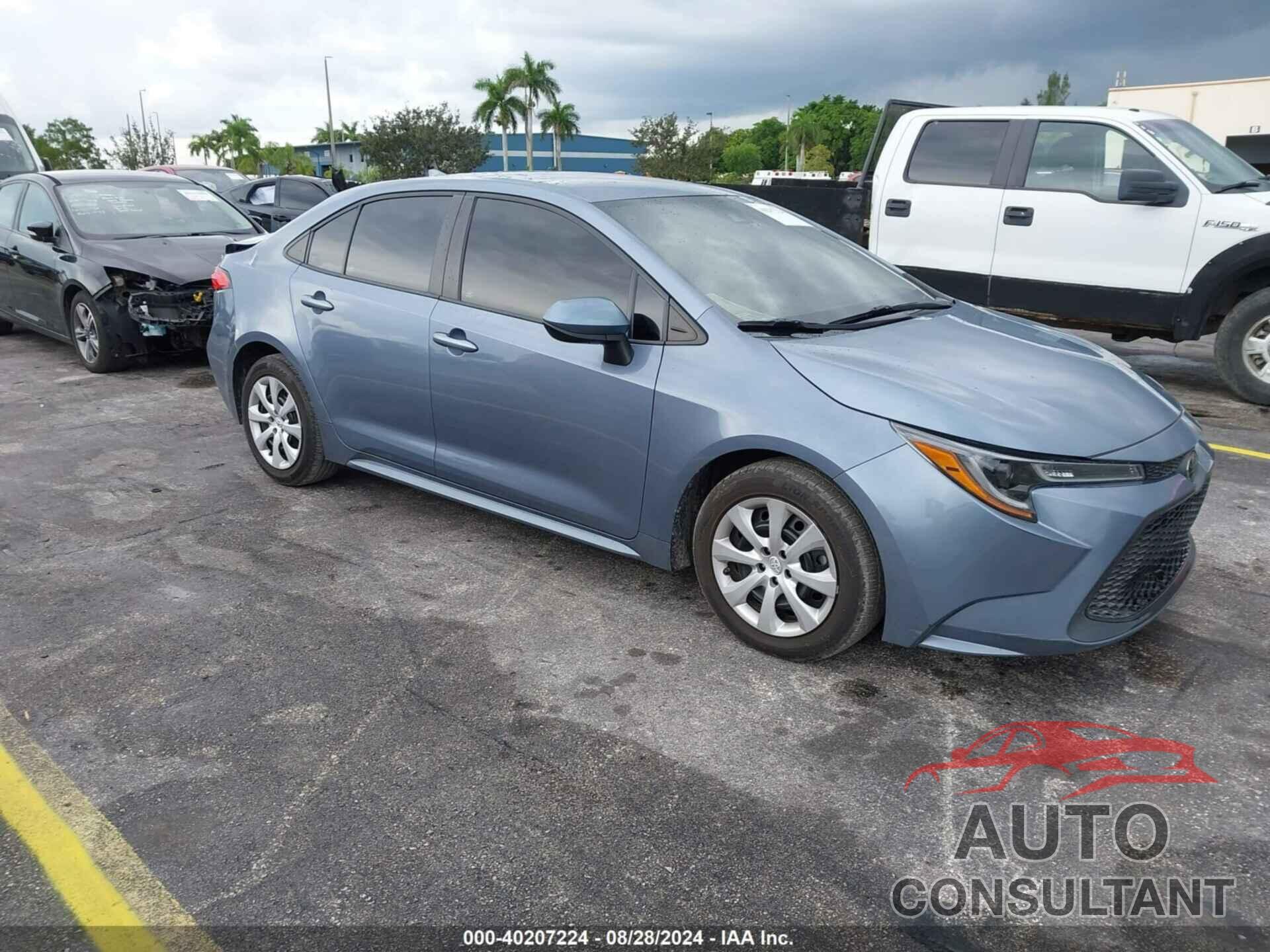 TOYOTA COROLLA 2020 - 5YFEPRAE1LP096683