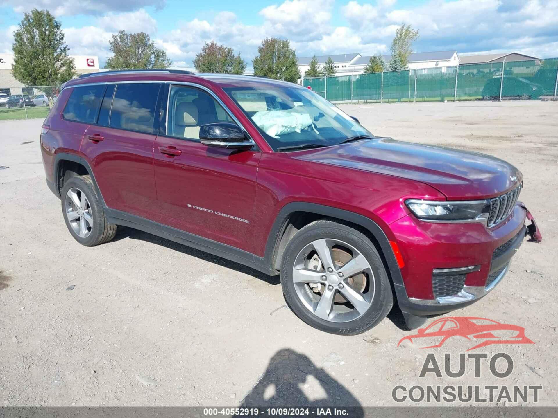 JEEP GRAND CHEROKEE L 2022 - 1C4RJKBGXN8507796