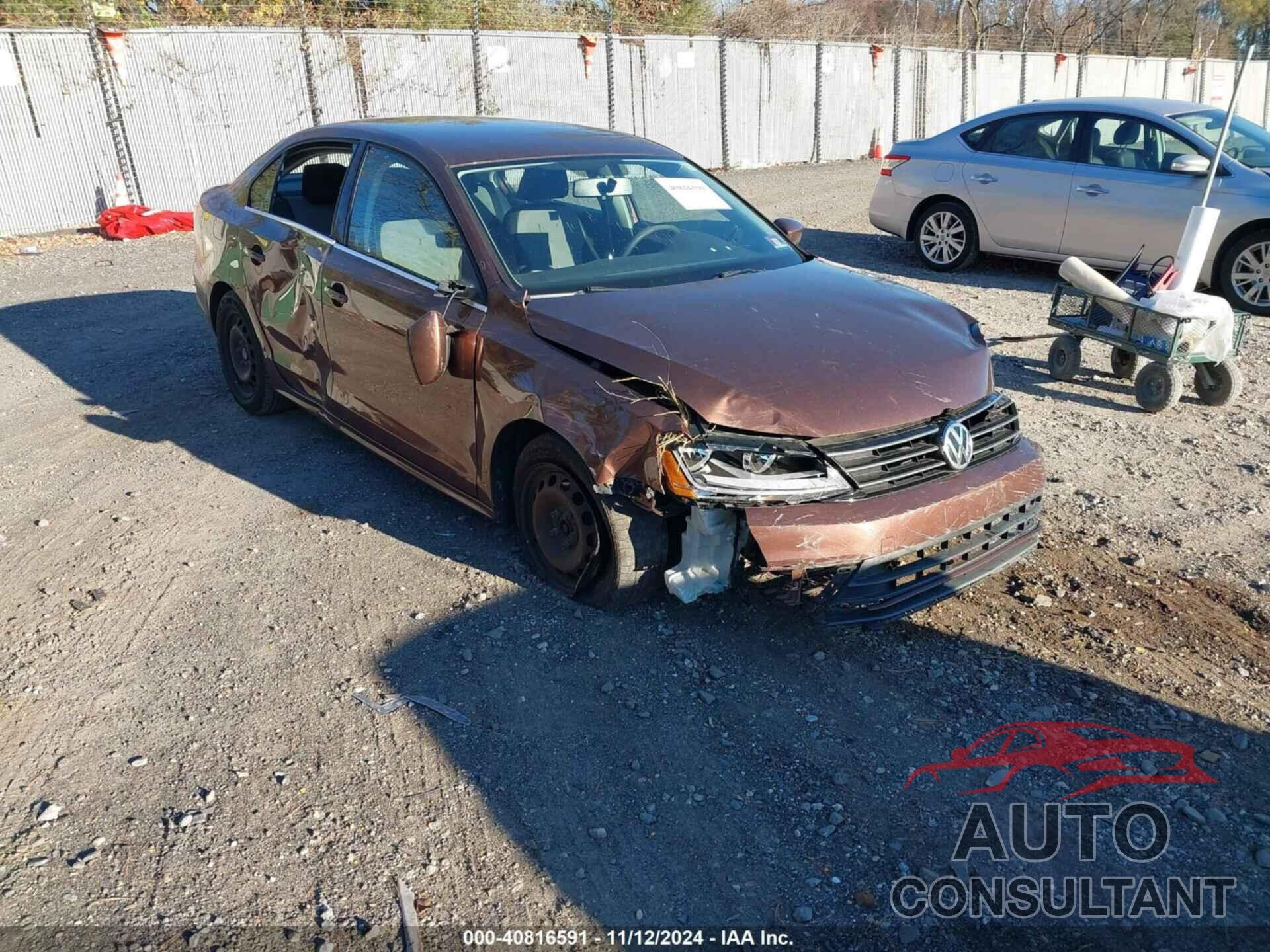 VOLKSWAGEN JETTA 2017 - 3VW2B7AJ3HM322320