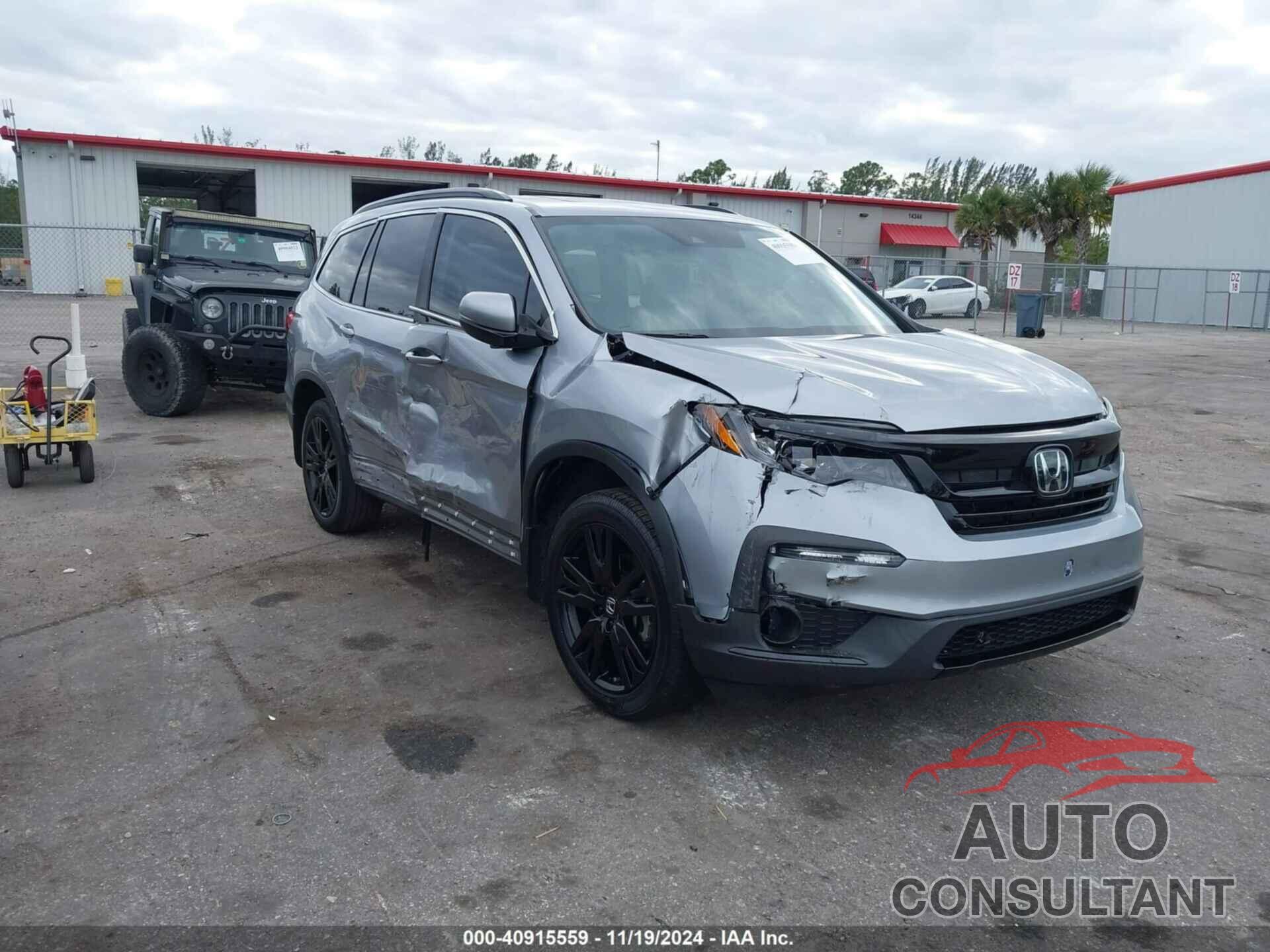 HONDA PILOT 2022 - 5FNYF5H23NB018991