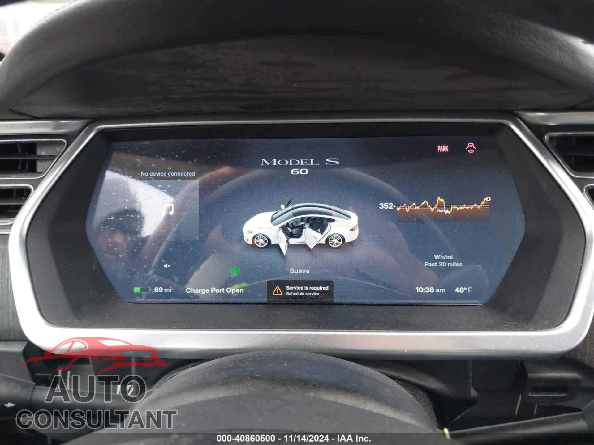 TESLA MODEL S 2013 - 5YJSA1CG3DFP09551