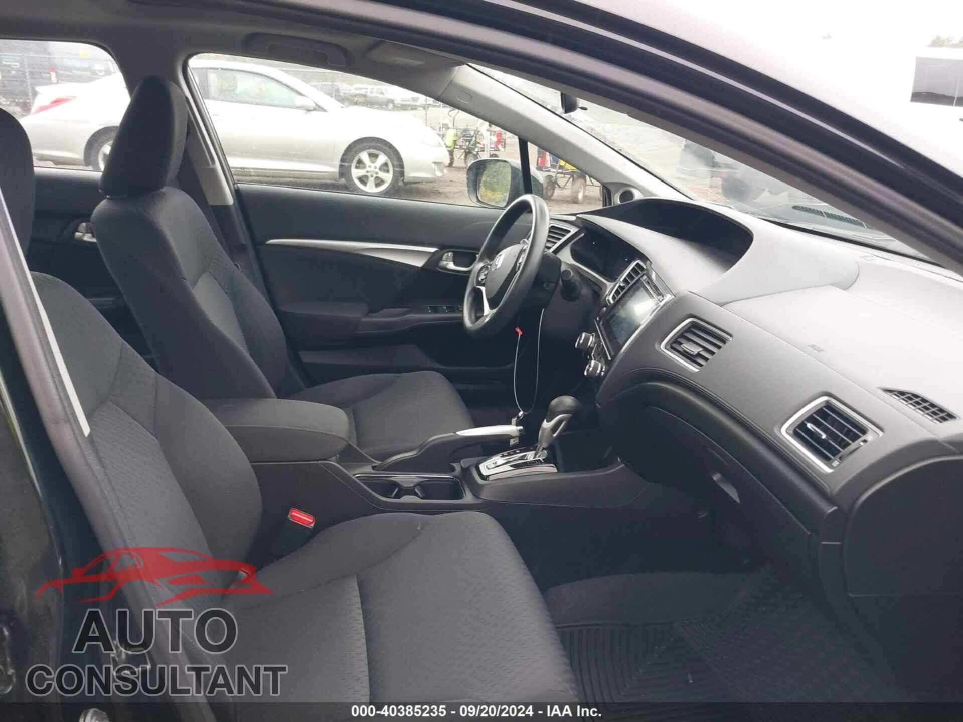 HONDA CIVIC 2015 - 19XFB2F85FE224653