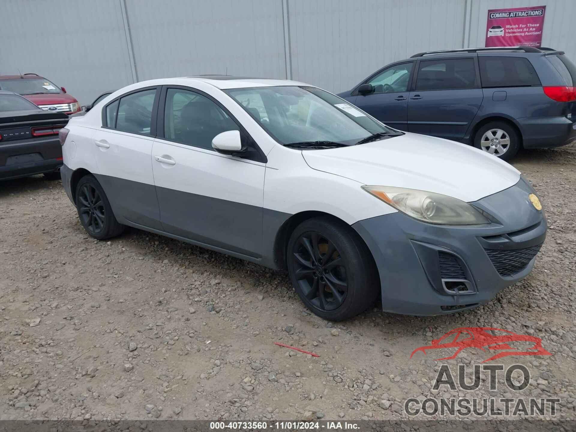 MAZDA MAZDA3 2010 - JM1BL1S59A1202605