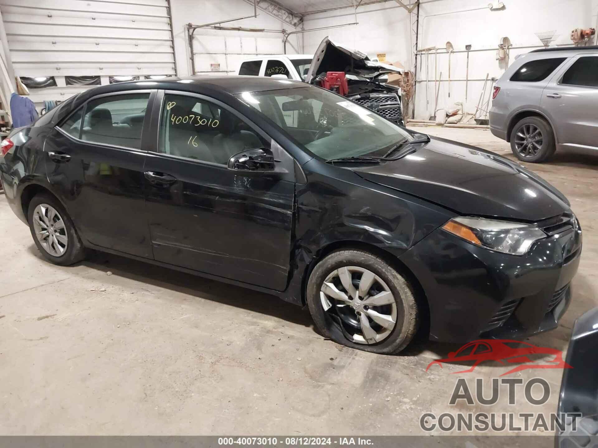 TOYOTA COROLLA 2016 - 2T1BURHE5GC653005