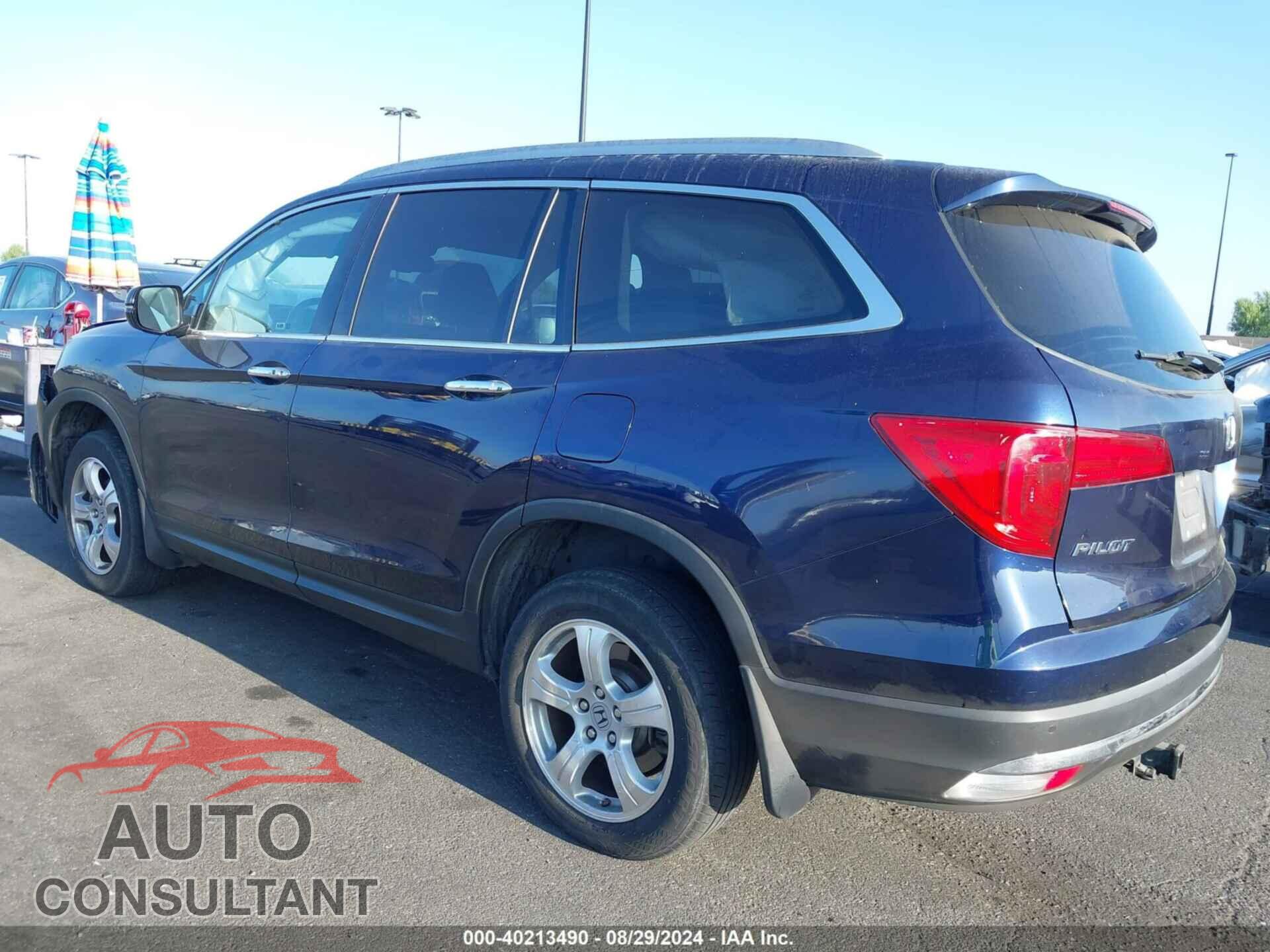 HONDA PILOT 2017 - 5FNYF6H95HB020331