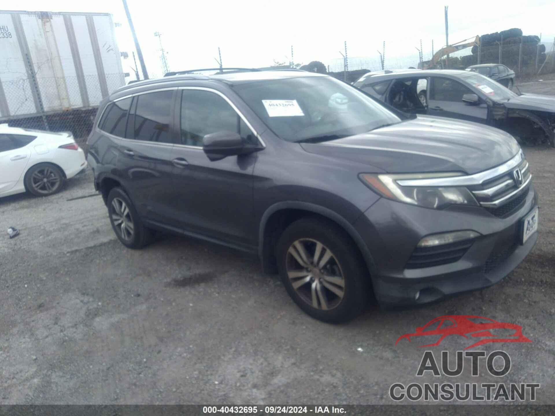 HONDA PILOT 2016 - 5FNYF6H32GB069691