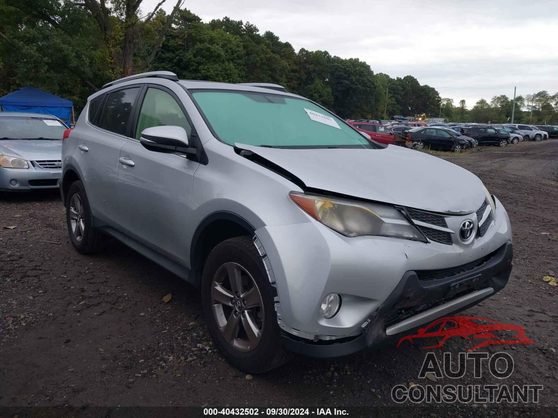 TOYOTA RAV4 2015 - JTMRFREV1FD129722