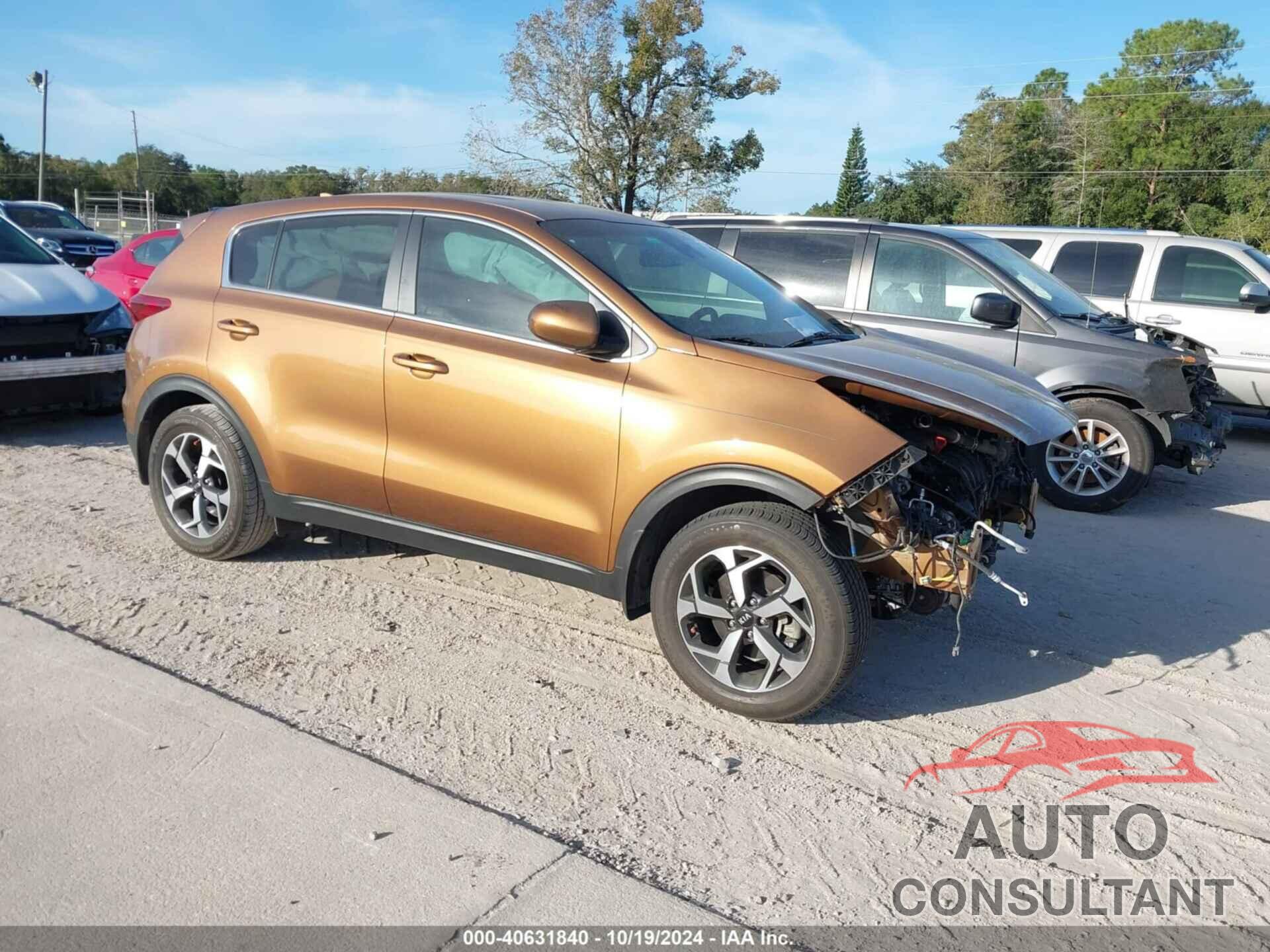 KIA SPORTAGE 2021 - KNDPM3AC9M7861008