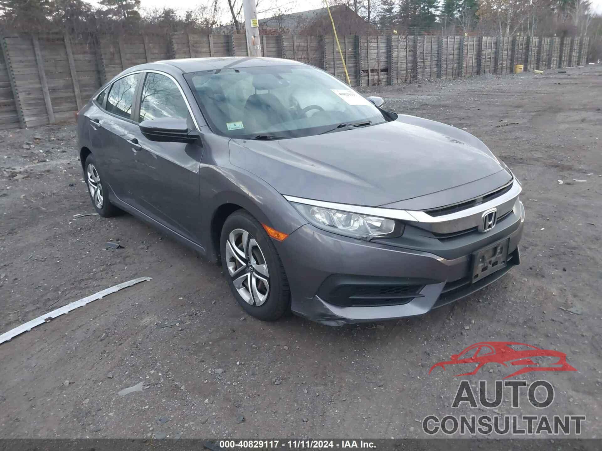 HONDA CIVIC 2016 - 19XFC2F56GE217327