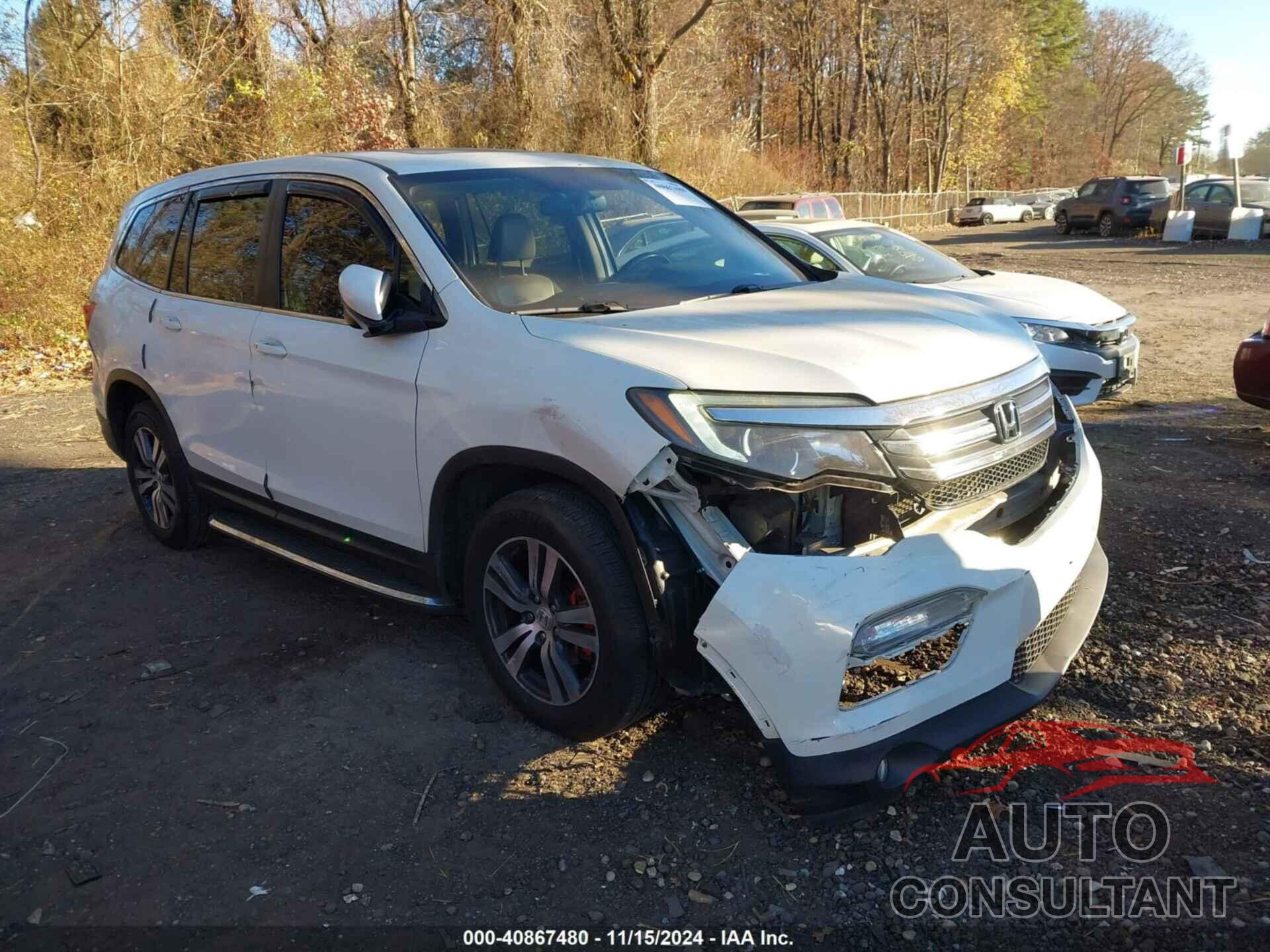 HONDA PILOT 2016 - 5FNYF6H53GB086274