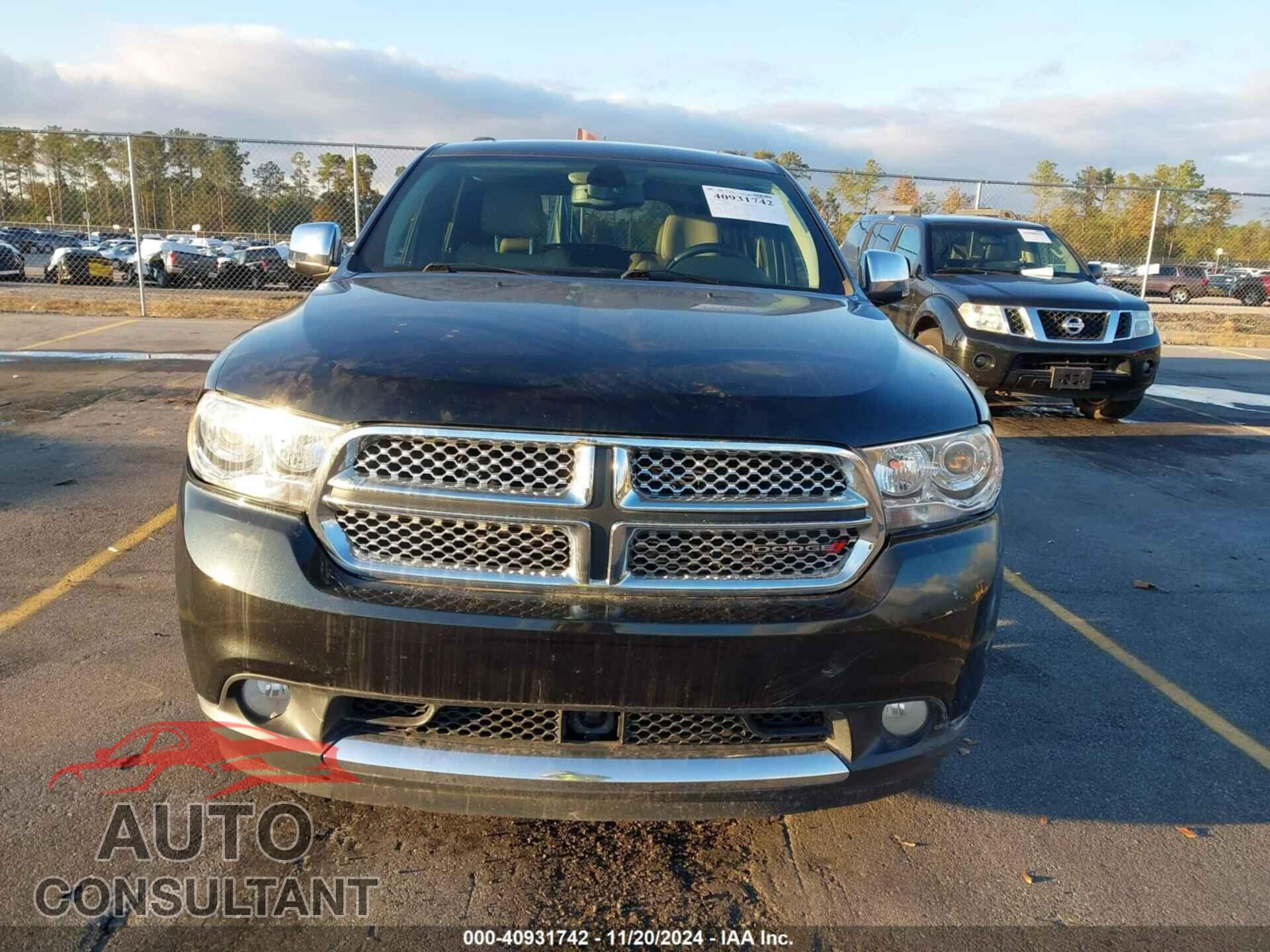 DODGE DURANGO 2013 - 1C4SDHET4DC667155