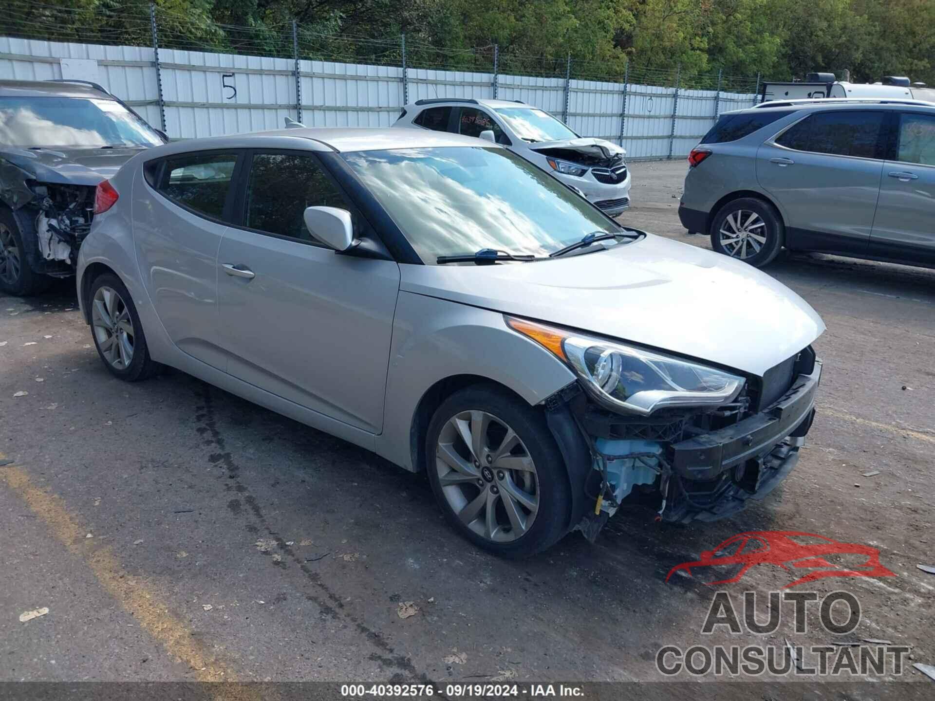 HYUNDAI VELOSTER 2017 - KMHTC6AD9HU315100