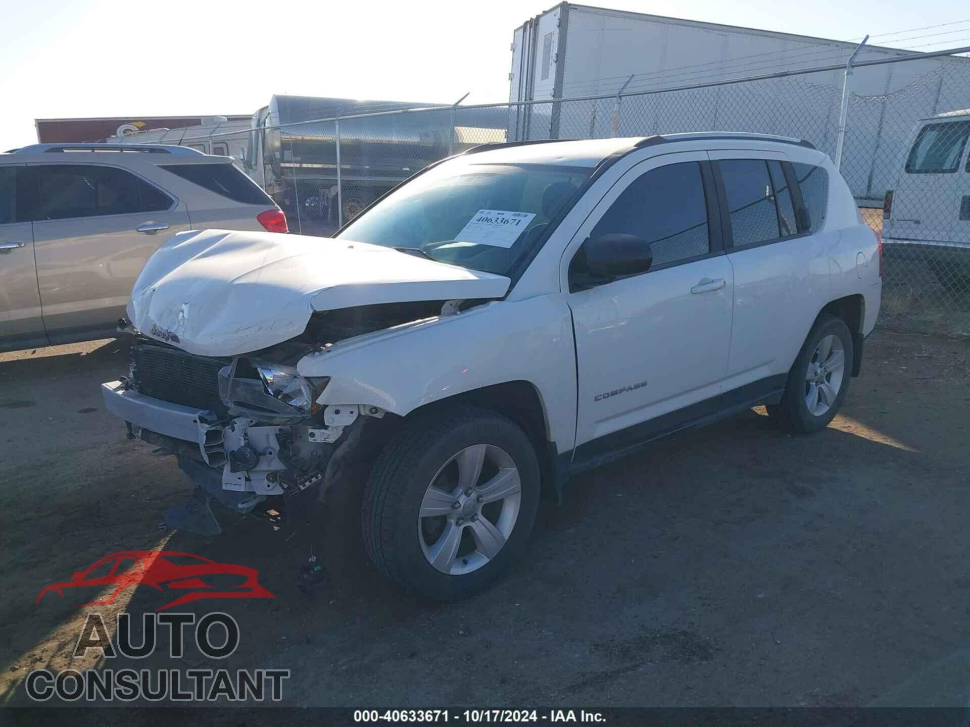 JEEP COMPASS 2014 - 1C4NJDBB3ED670814