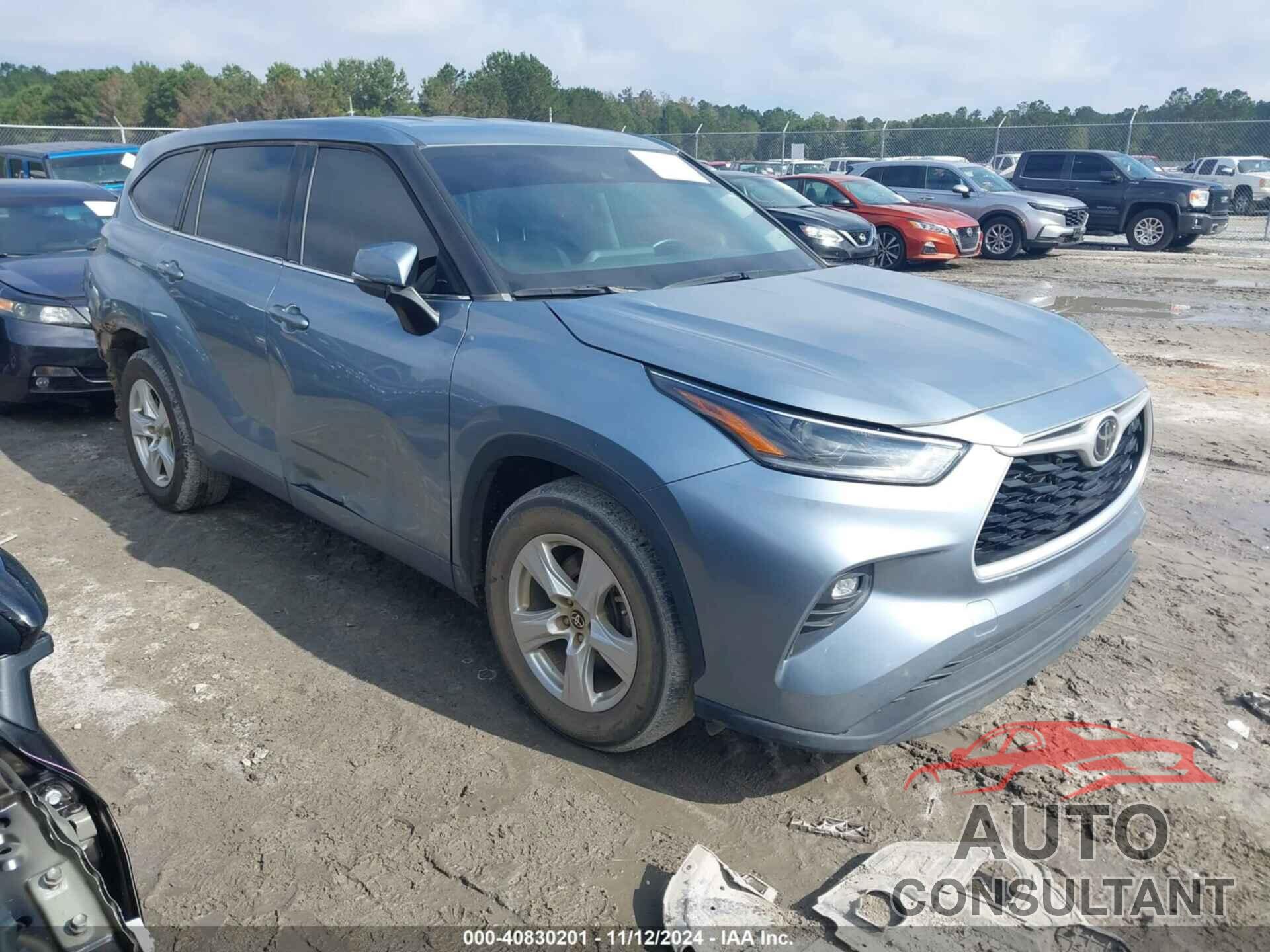 TOYOTA HIGHLANDER 2021 - 5TDZZRAH8MS089048
