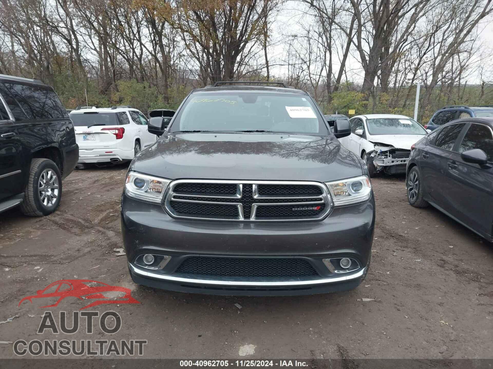DODGE DURANGO 2017 - 1C4RDJAG8HC601454