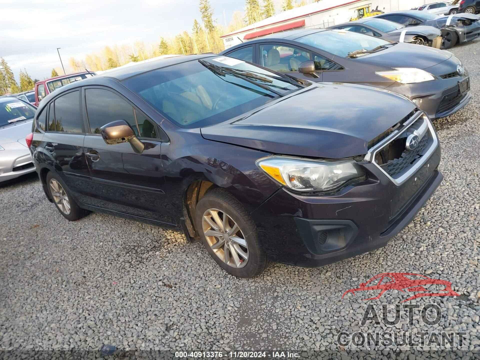 SUBARU IMPREZA 2012 - JF1GPAC6XCG221901