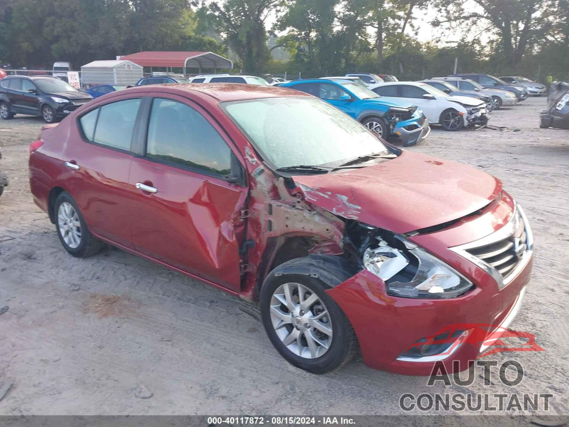 NISSAN VERSA 2017 - 3N1CN7APXHL849167