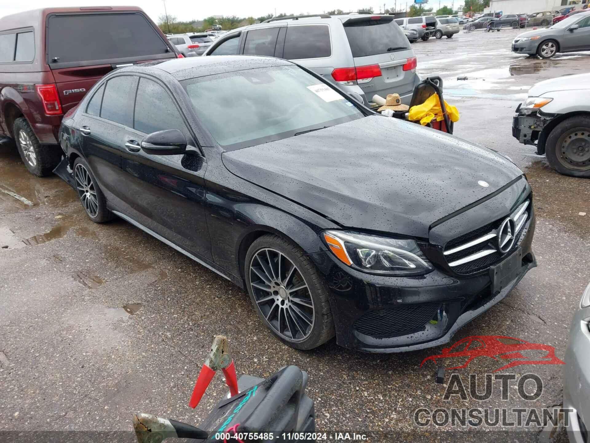 MERCEDES-BENZ C 300 2017 - 55SWF4JB5HU198943