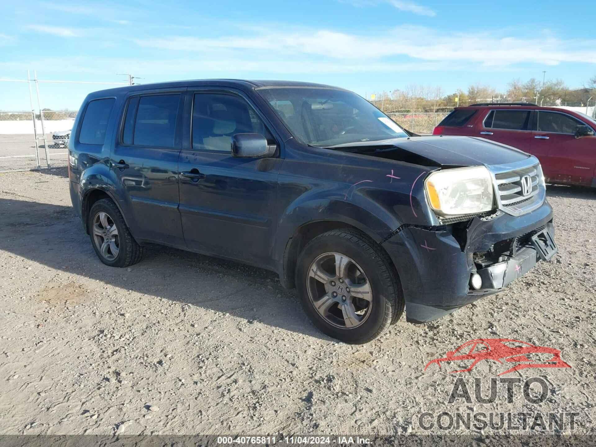 HONDA PILOT 2012 - 5FNYF4H48CB059366