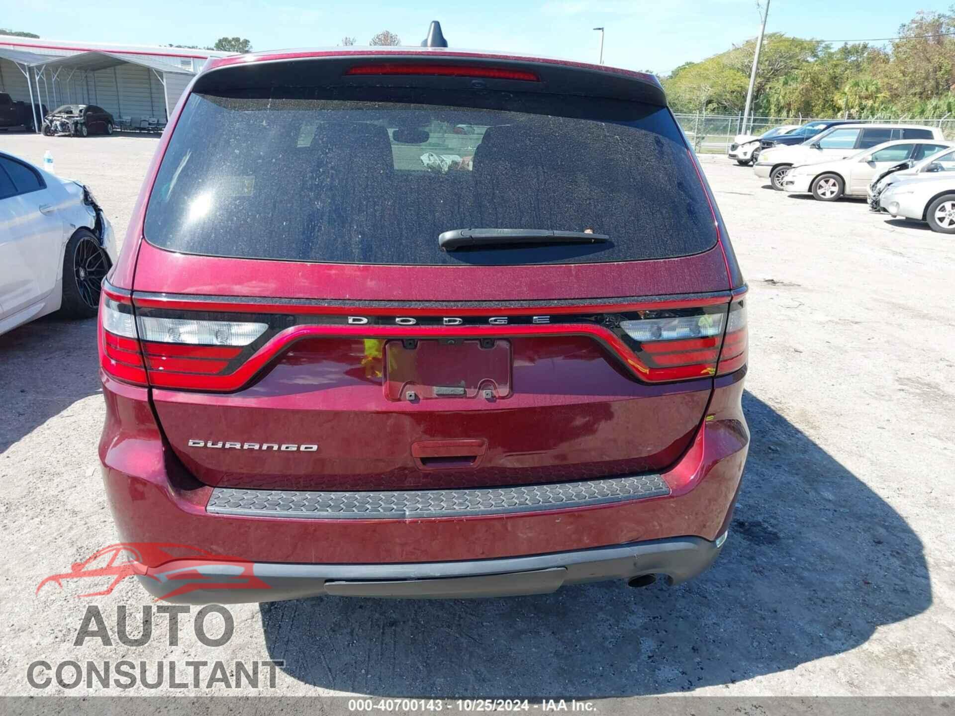 DODGE DURANGO 2021 - 1C4RDHAG7MC540519