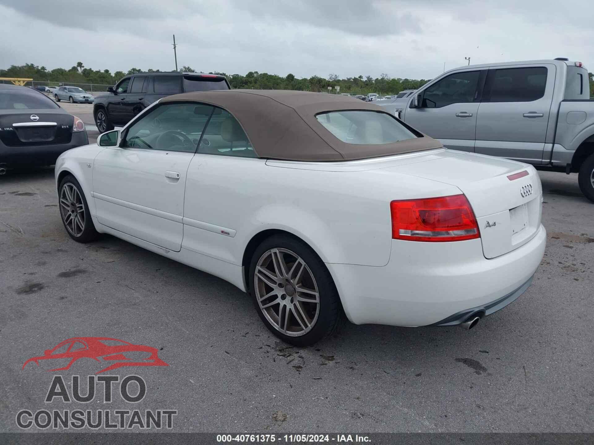 AUDI A4 2009 - WAUDF48HX9K007604