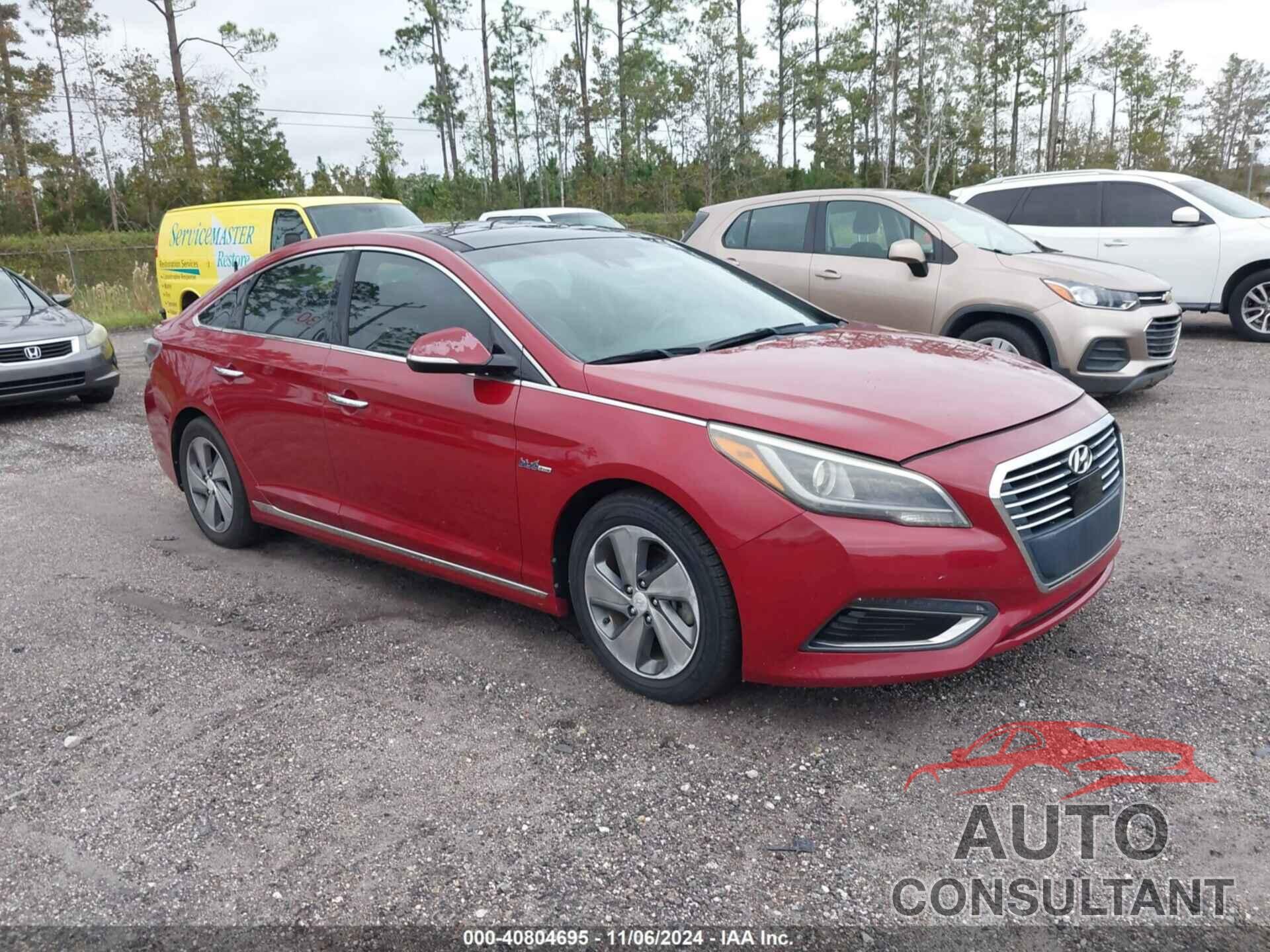 HYUNDAI SONATA HYBRID 2016 - KMHE34L18GA012521