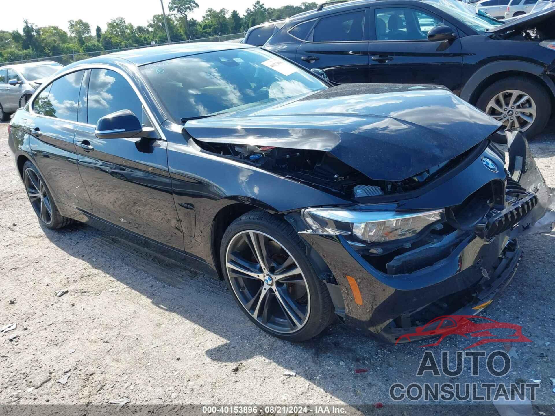 BMW 430I GRAN COUPE 2020 - WBA4J3C08LBL11662