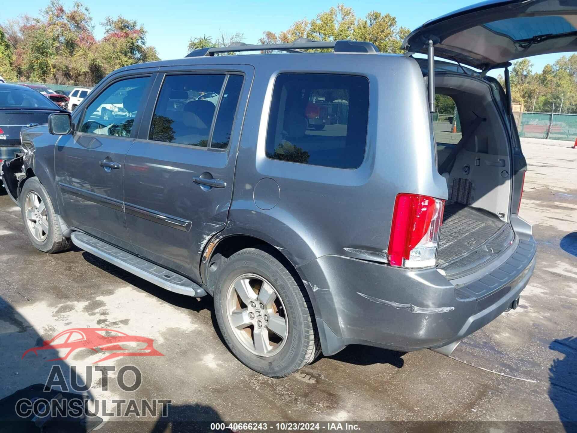 HONDA PILOT 2009 - 5FNYF48509B052364