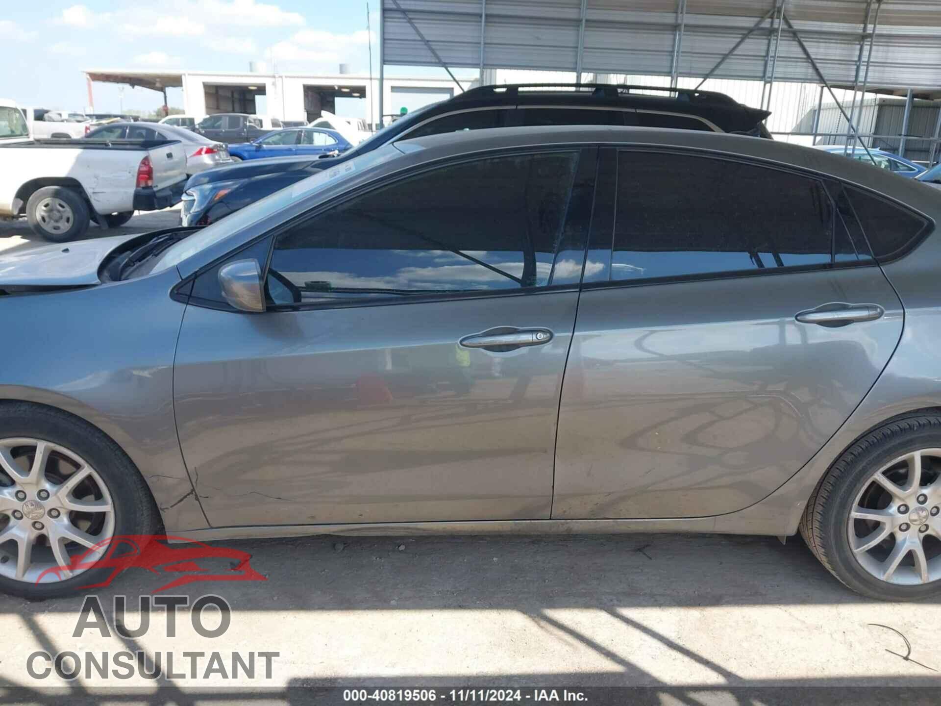 DODGE DART 2013 - 1C3CDFBA3DD310317