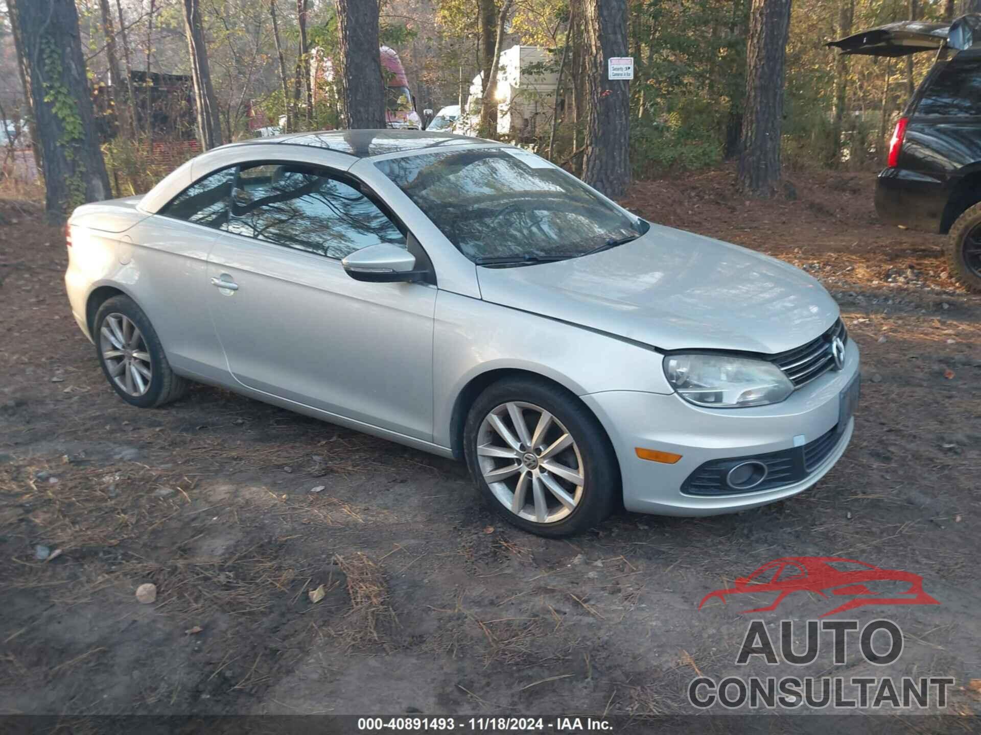 VOLKSWAGEN EOS 2012 - WVWBW7AH4CV002572