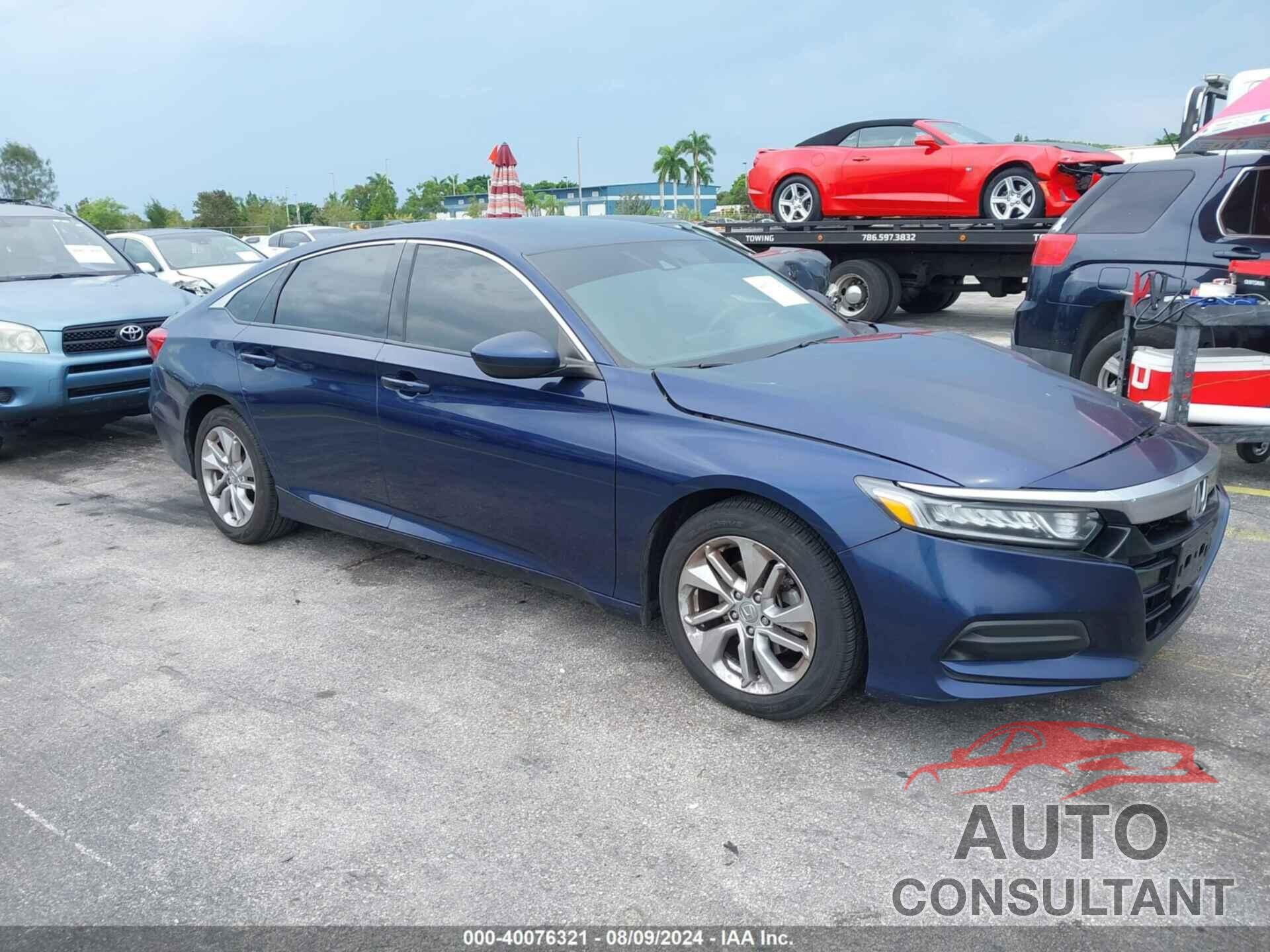 HONDA ACCORD 2018 - 1HGCV1F14JA243439