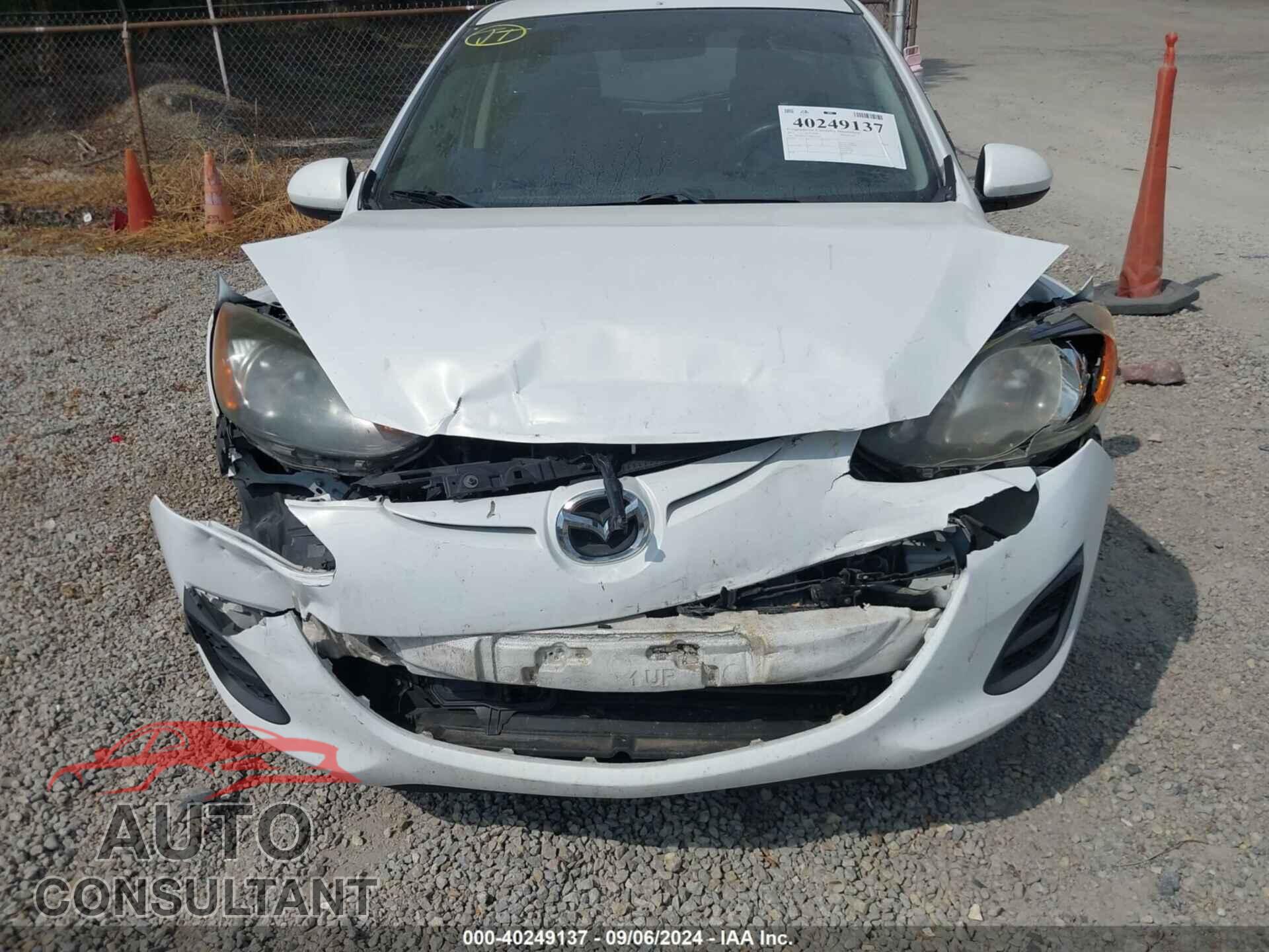 MAZDA MAZDA2 2011 - JM1DE1HY5B0125372