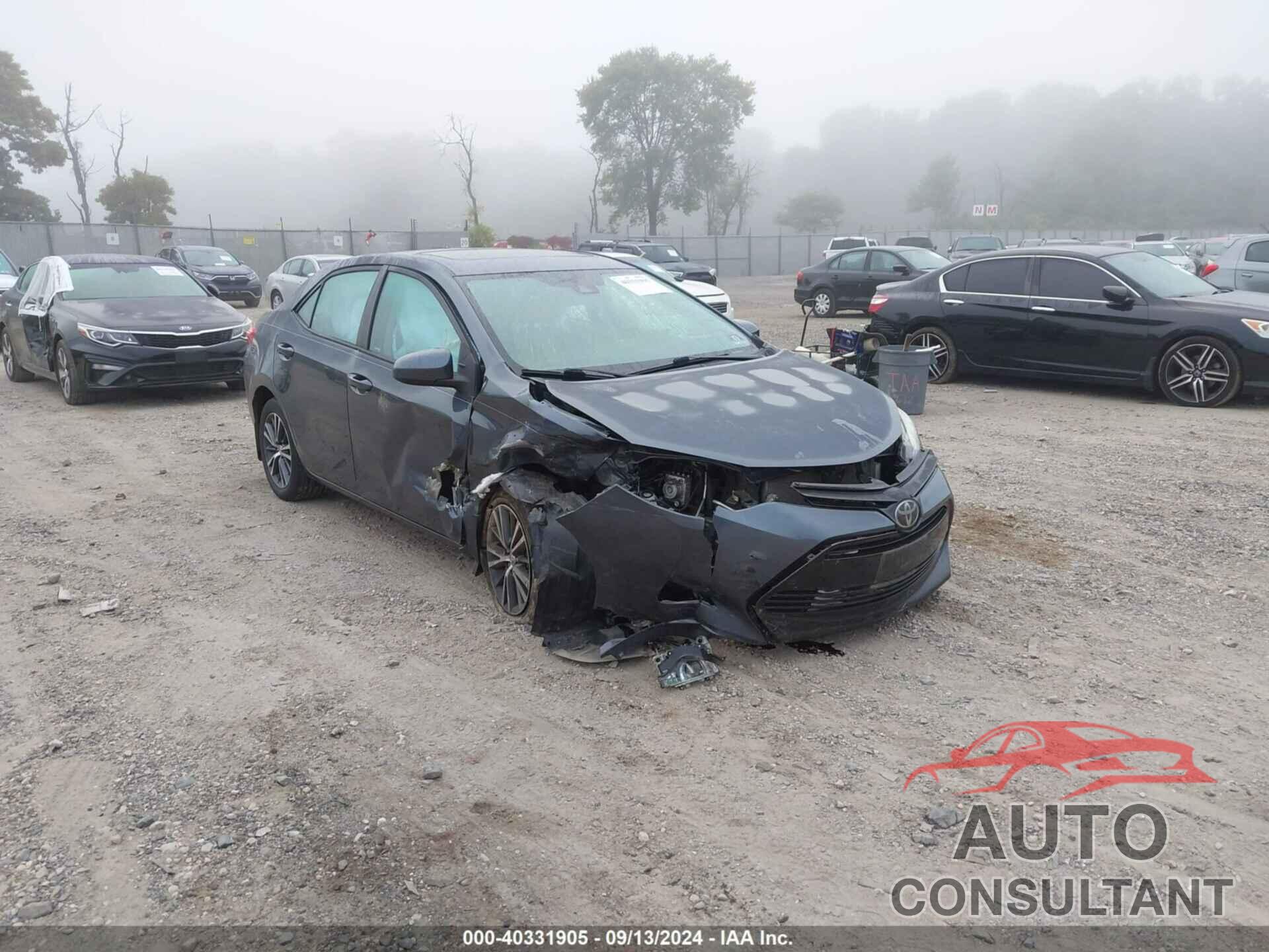 TOYOTA COROLLA 2018 - 2T1BURHE3JC037486