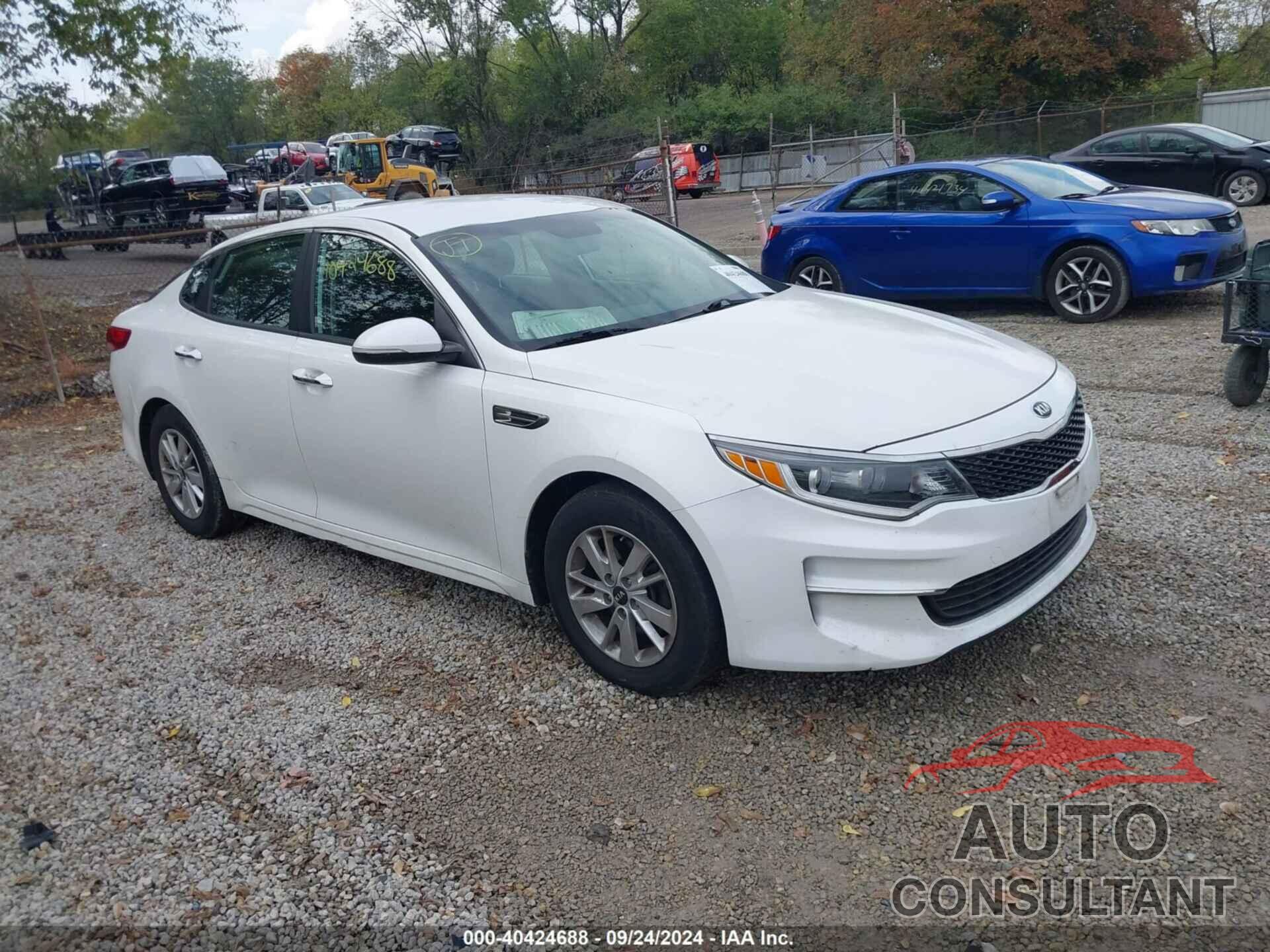 KIA OPTIMA 2016 - KNAGT4L38G5093413