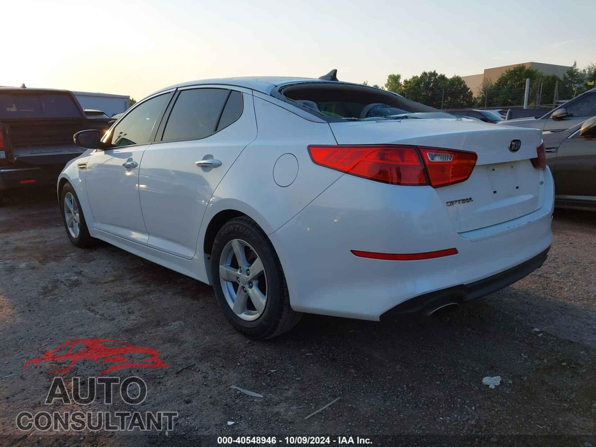 KIA OPTIMA 2015 - KNAGM4A73F5597692