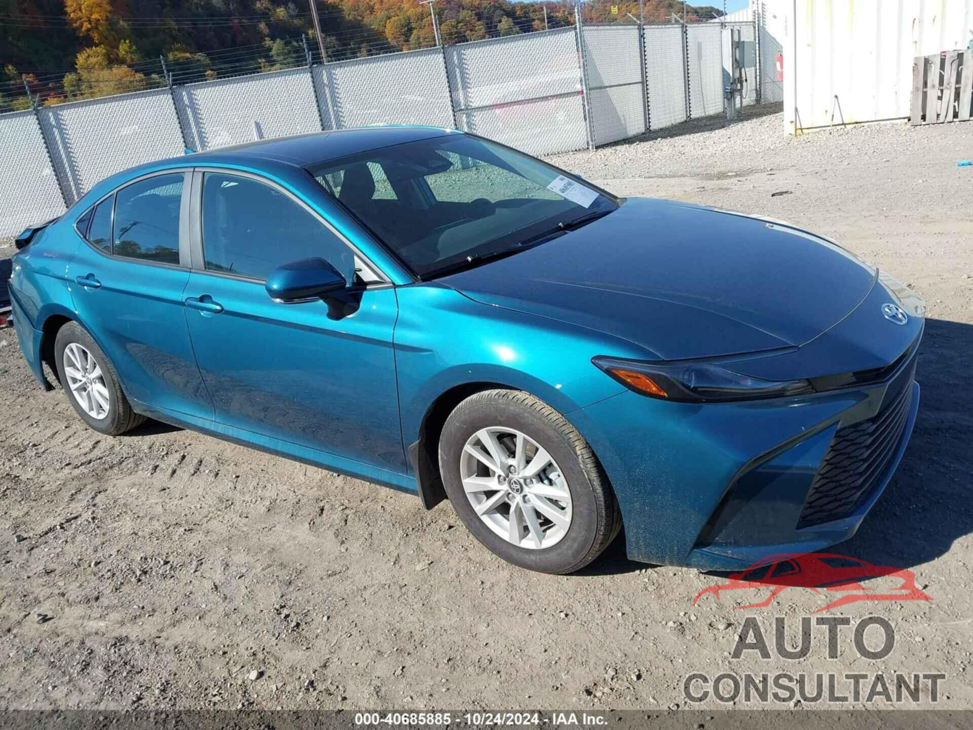 TOYOTA CAMRY 2025 - 4T1DAACK6SU530028