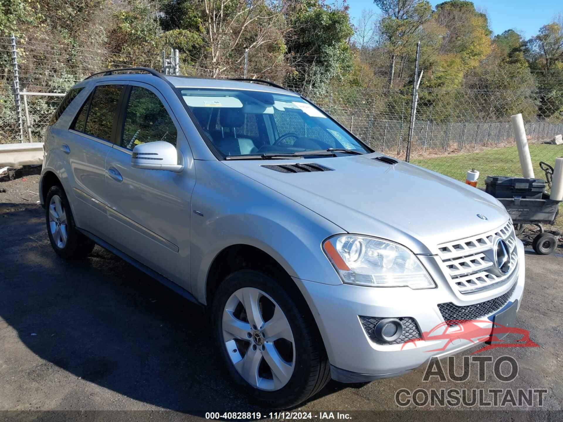 MERCEDES-BENZ ML 350 BLUETEC 2011 - 4JGBB2FBXBA626820