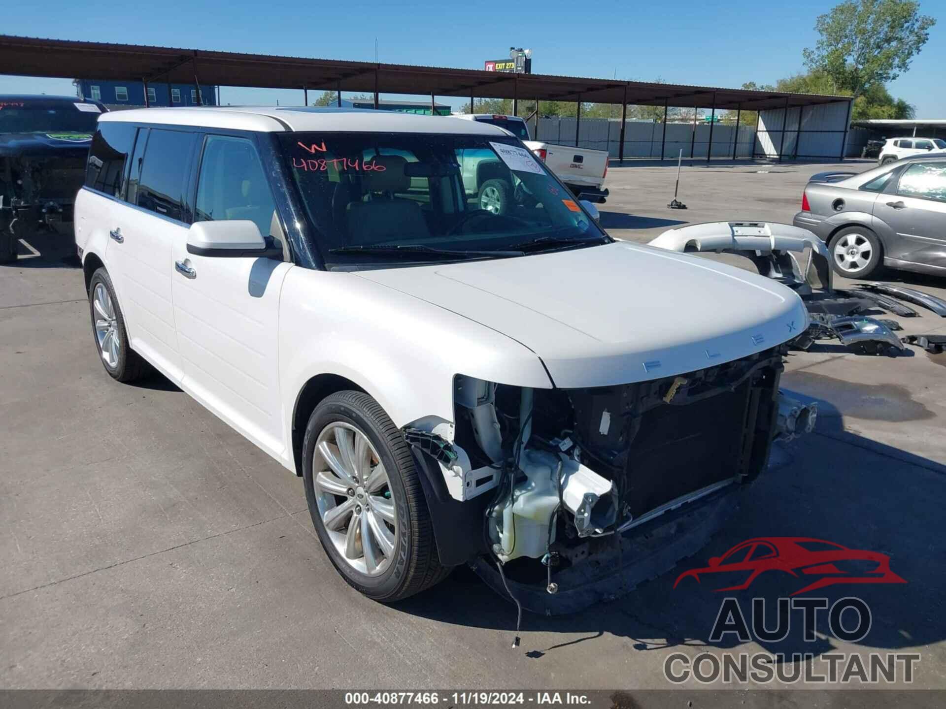 FORD FLEX 2013 - 2FMGK5D84DBD39687