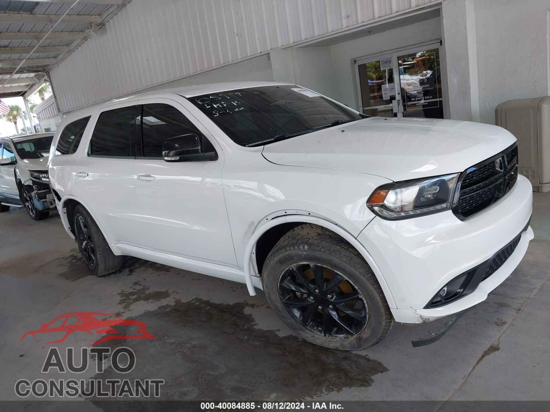 DODGE DURANGO 2017 - 1C4SDHCT3HC617954