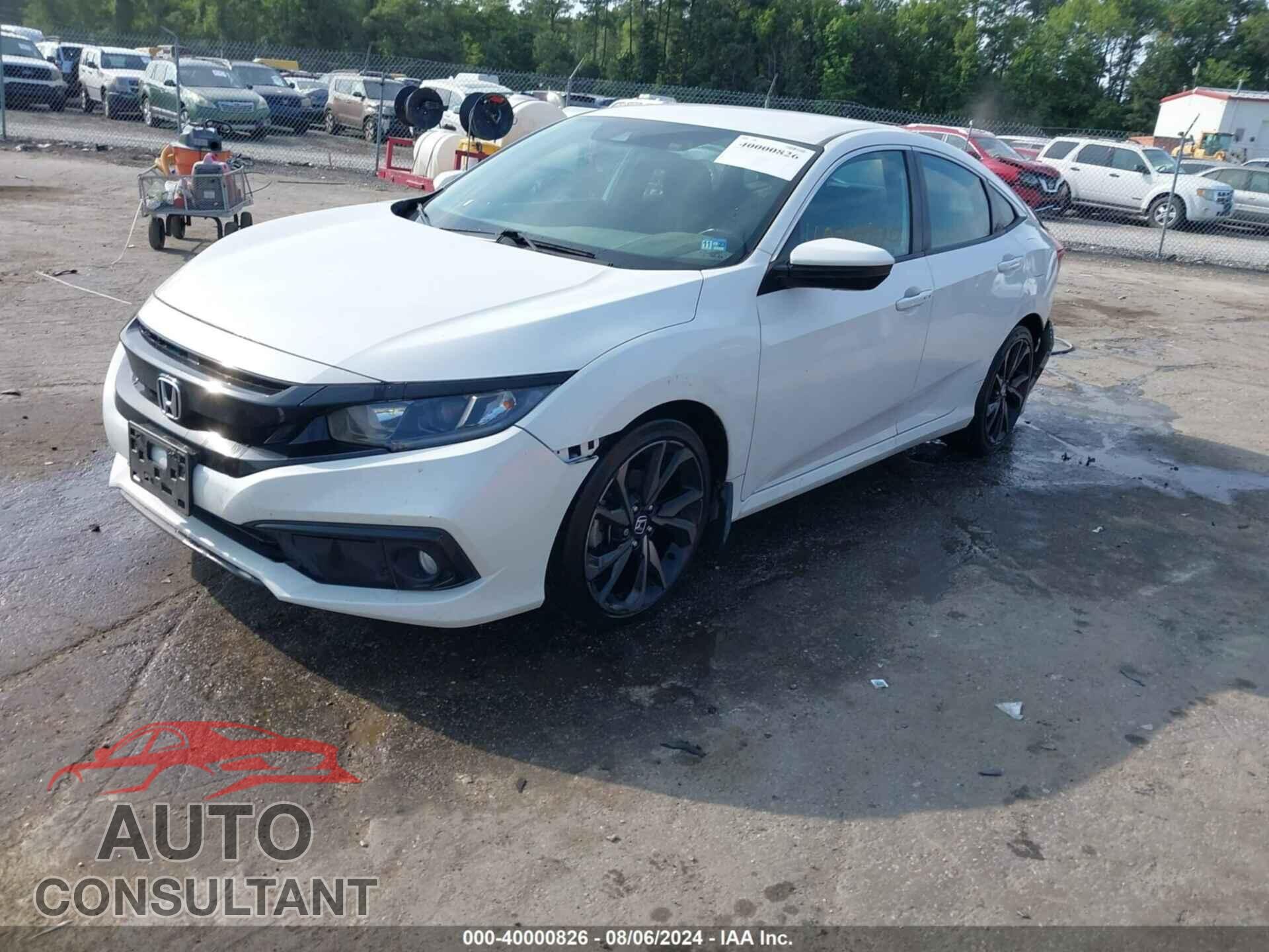 HONDA CIVIC 2019 - 2HGFC2E8XKH544579