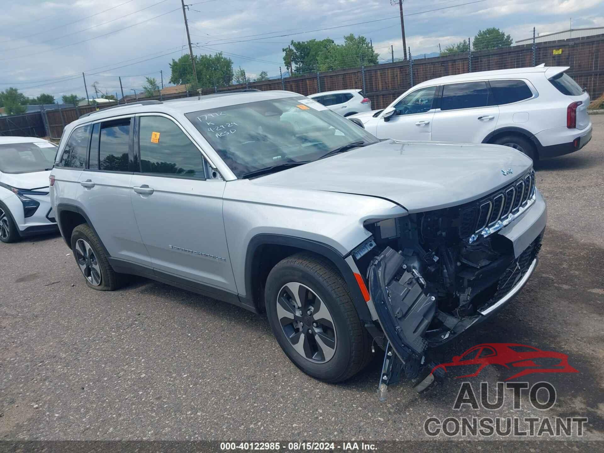 JEEP GRAND CHEROKEE 4XE 2023 - 1C4RJYB60PC633451
