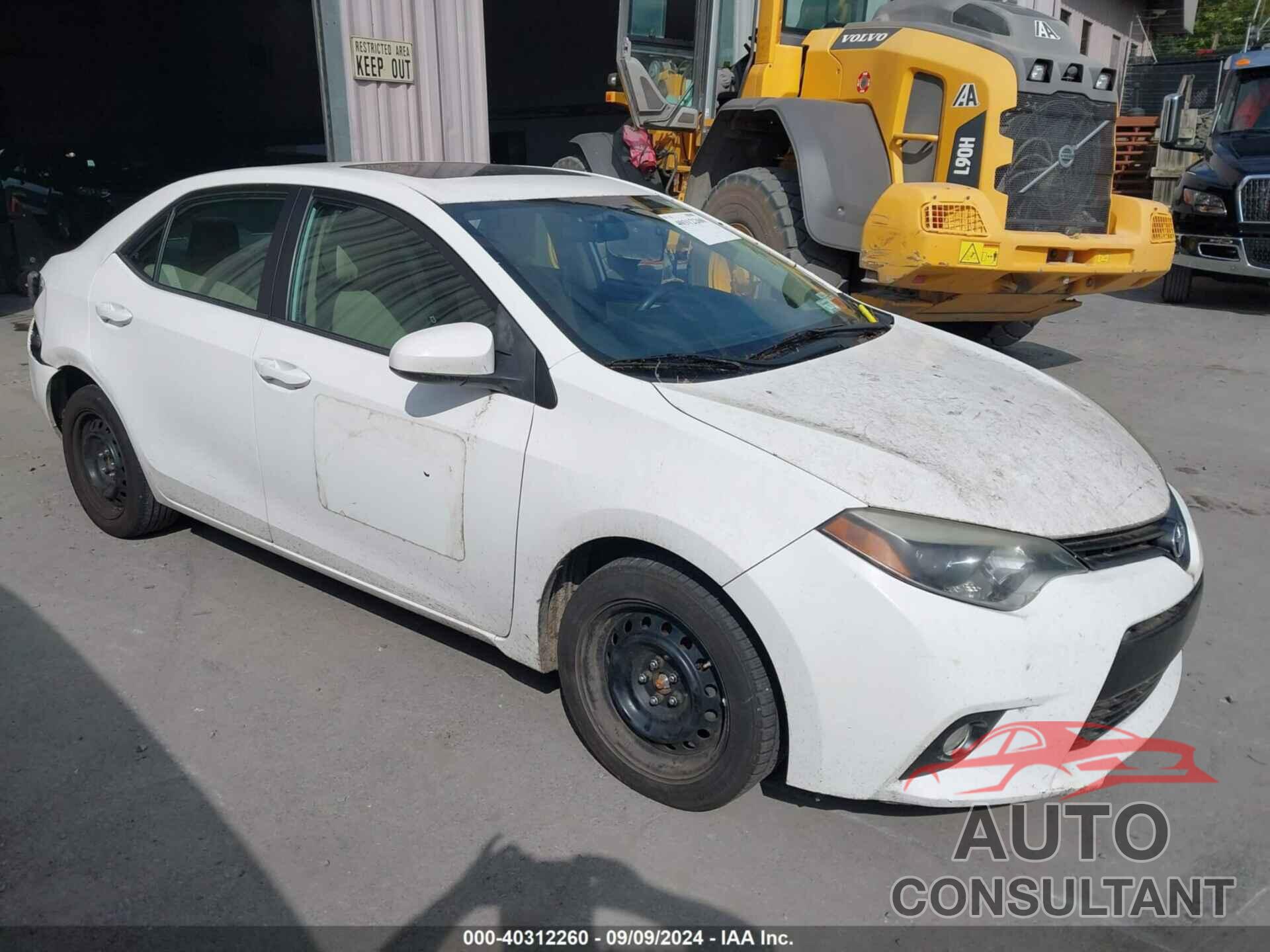 TOYOTA COROLLA 2016 - 2T1BURHE2GC520590