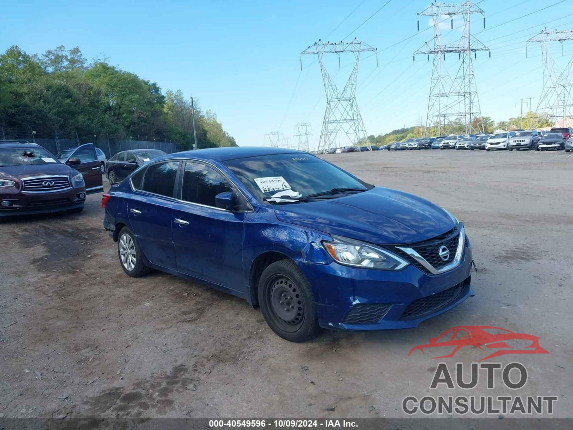 NISSAN SENTRA 2019 - 3N1AB7APXKY276586