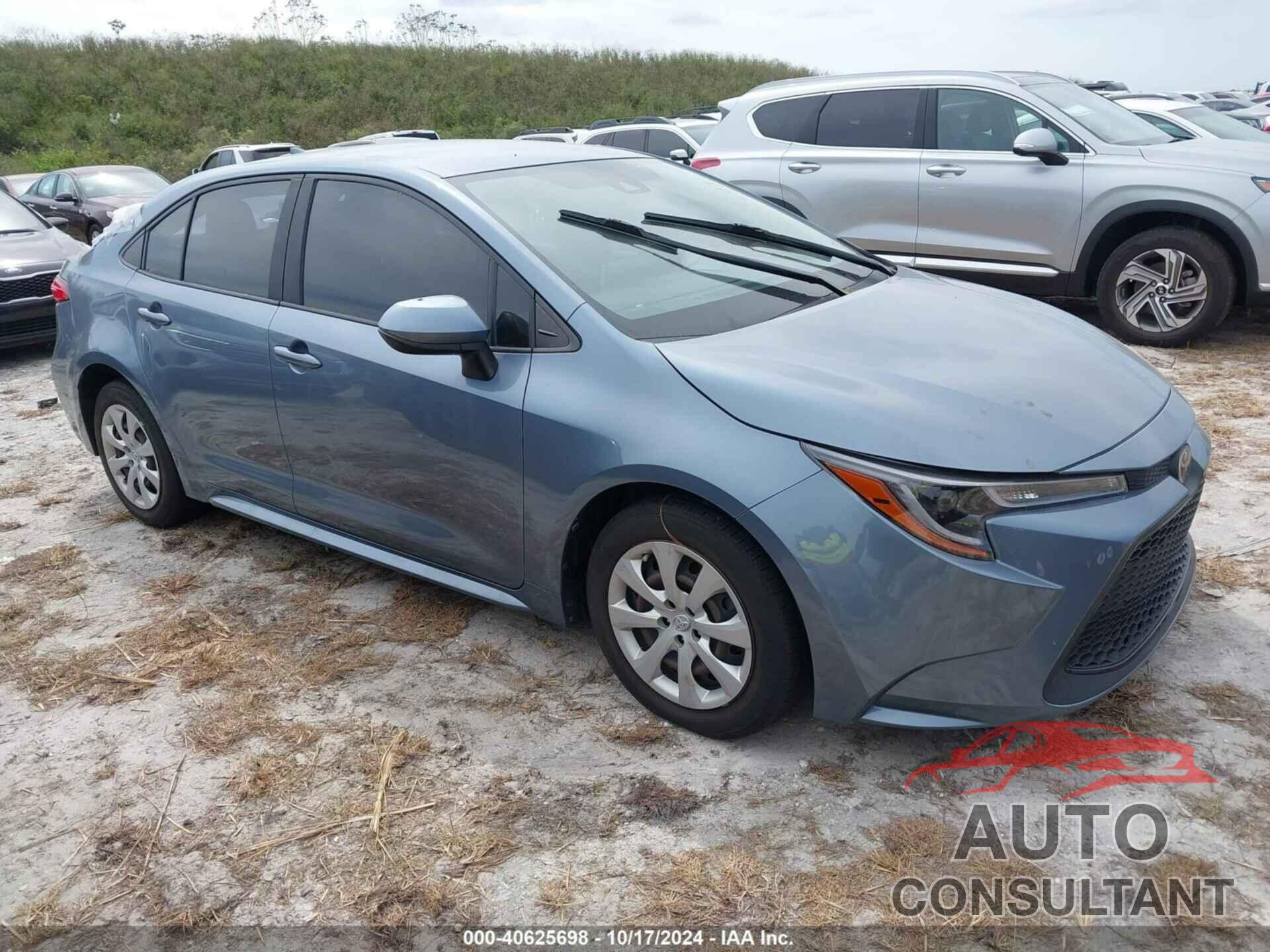 TOYOTA COROLLA 2021 - JTDEPMAE2MJ168516