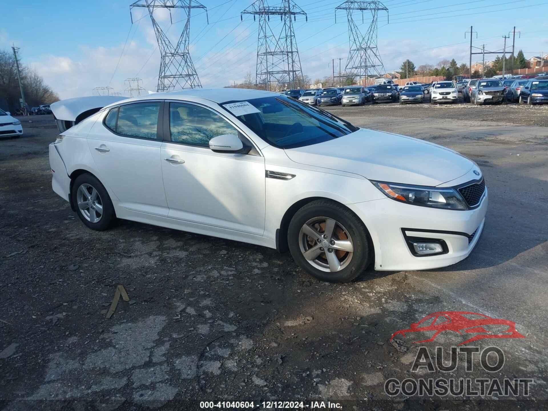 KIA OPTIMA 2015 - KNAGM4A73F5530378