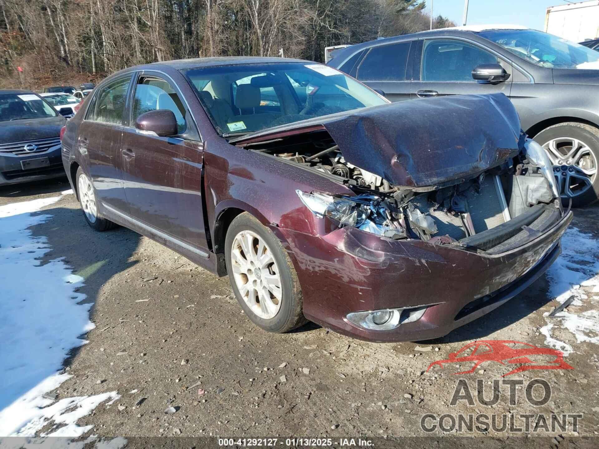 TOYOTA AVALON 2011 - 4T1BK3DB8BU408267