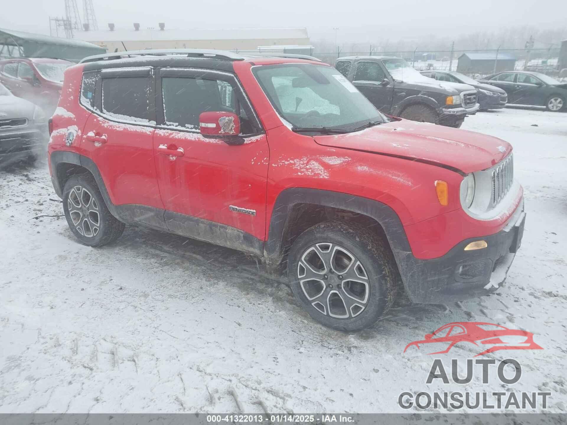 JEEP RENEGADE 2016 - ZACCJBDT7GPD31396