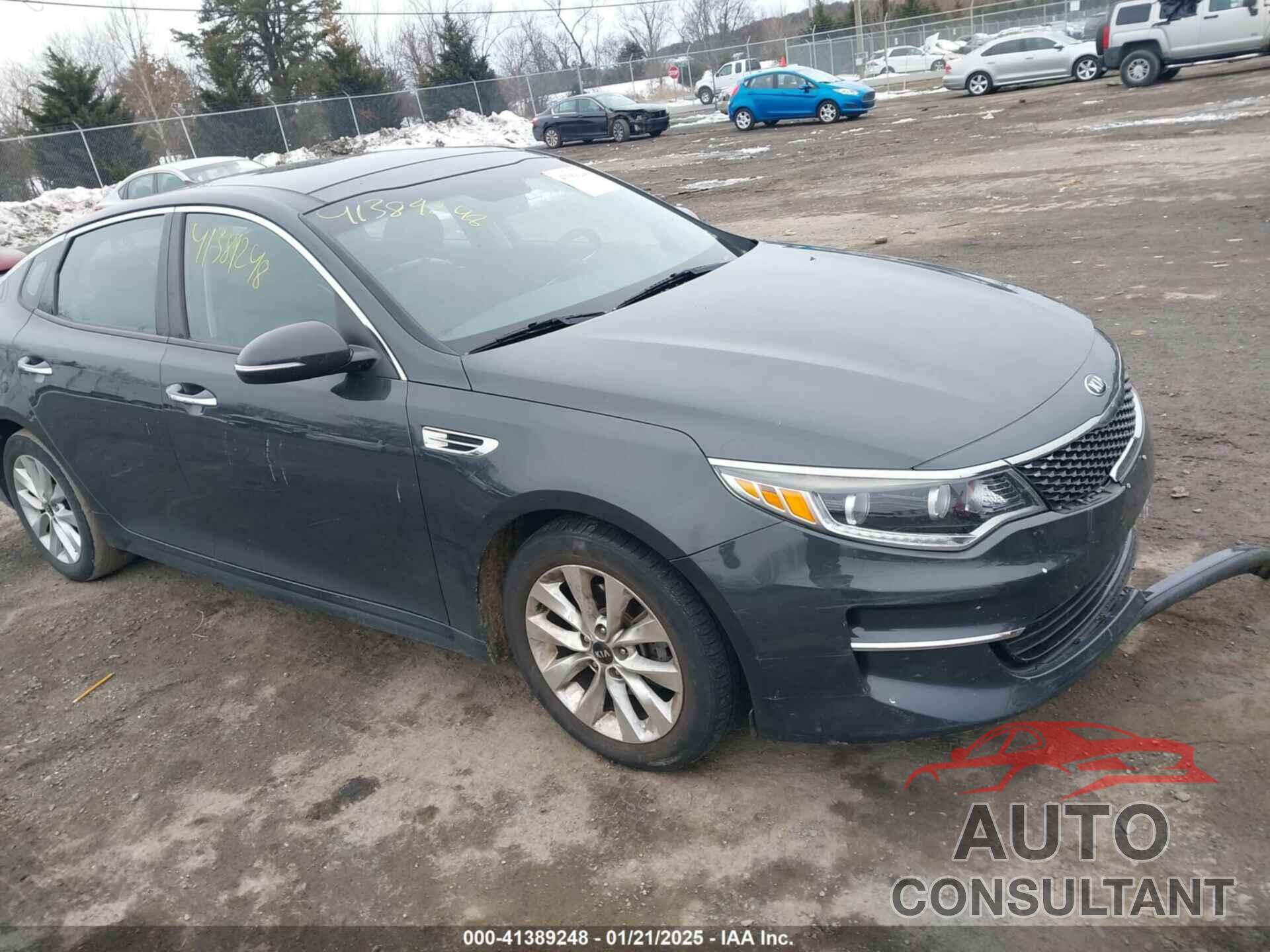 KIA OPTIMA 2016 - 5XXGU4L34GG010877