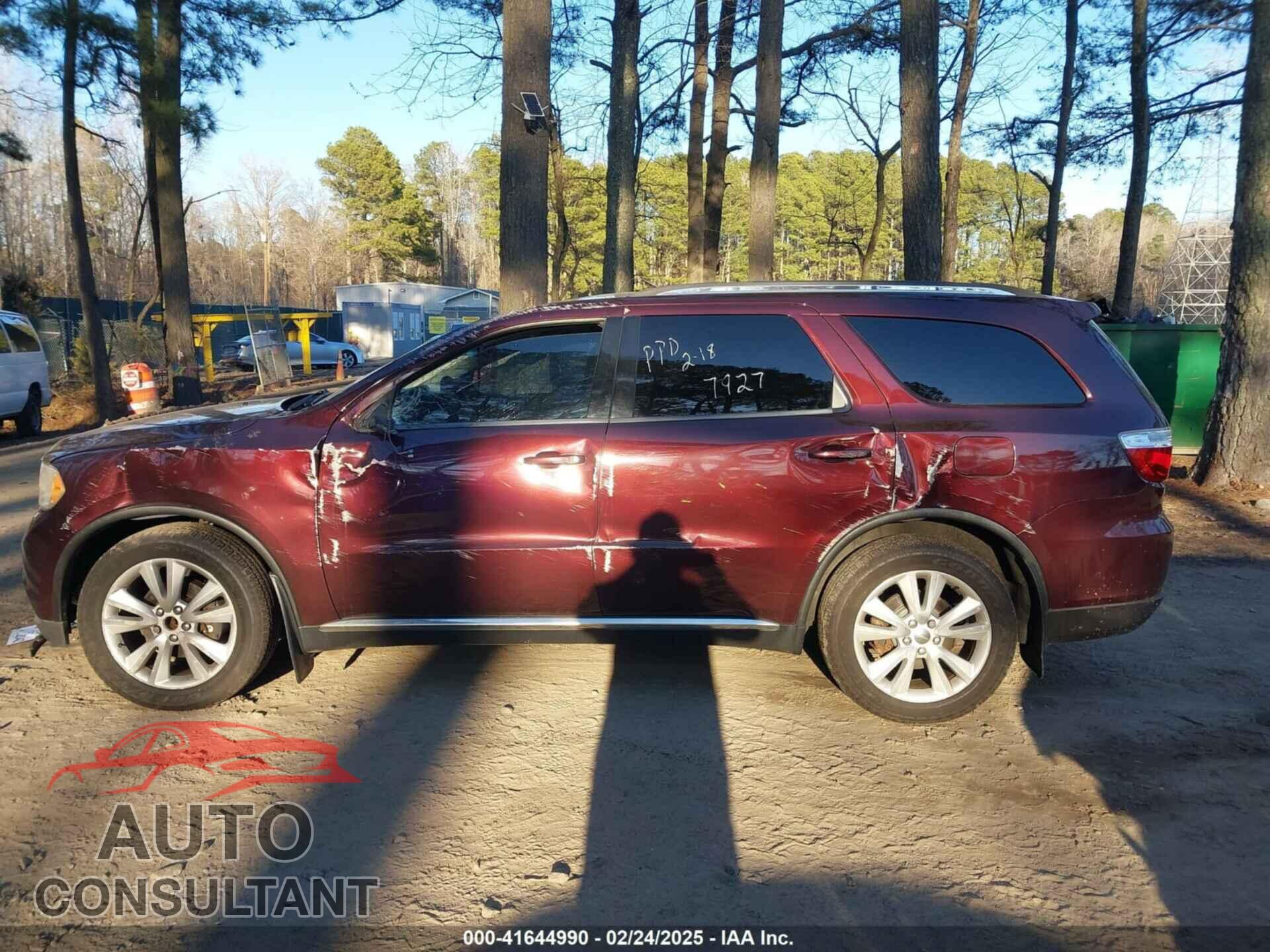 DODGE DURANGO 2012 - 1C4RDJDG1CC330810
