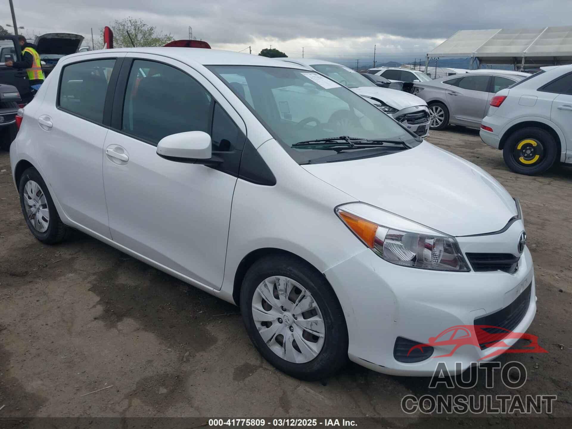 TOYOTA YARIS 2014 - VNKKTUD34EA001706